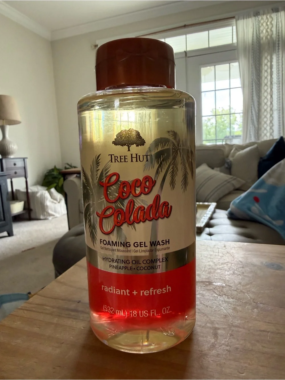 Coco Colada Foaming Gel Wash - Radiant + Refresh. Hydrating gel wash. Large
